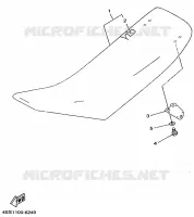 SELLE voor Yamaha YZ125 1998