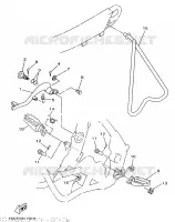 STANDAARD / VOETSTEUN voor Yamaha YZ125 1998