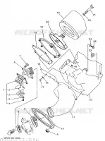 INLAAT voor Yamaha YZ125 1998