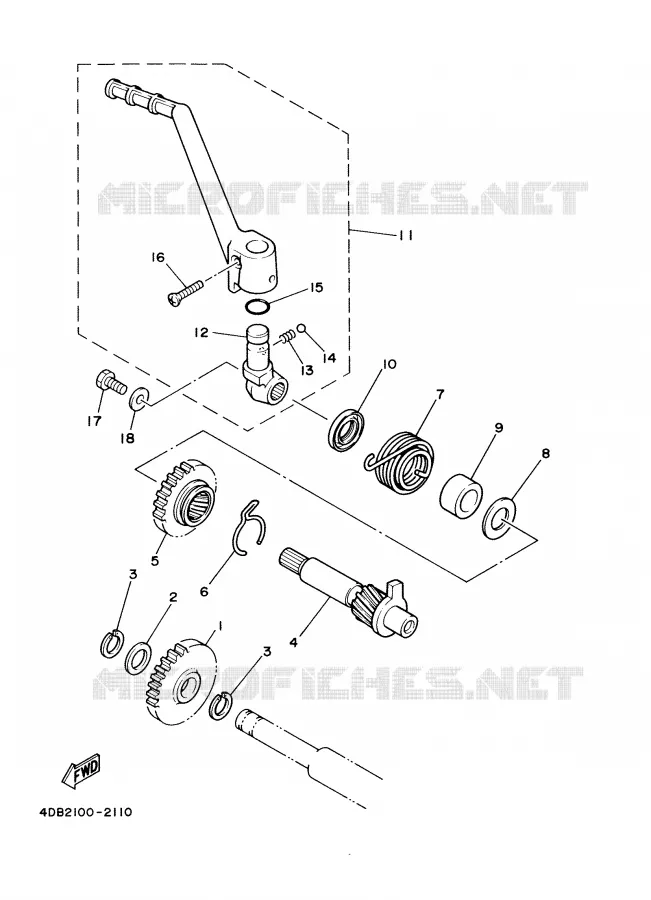 STARTMOTOR Yamaha MOTO 125 2000 YZ  YZ125