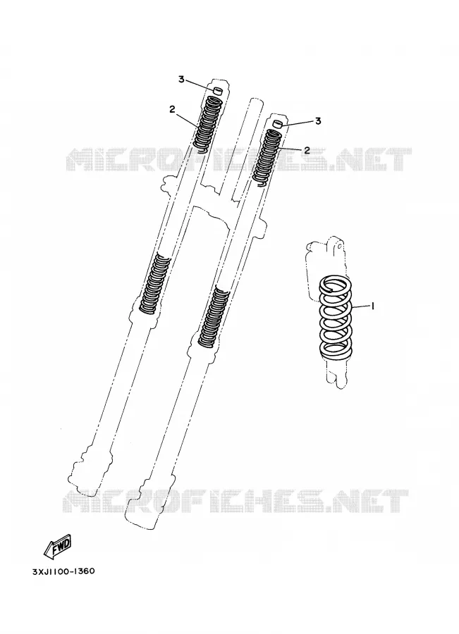 ALTERNATIEF CHASSIS  Yamaha MOTO 125 2005 YZ  YZ125