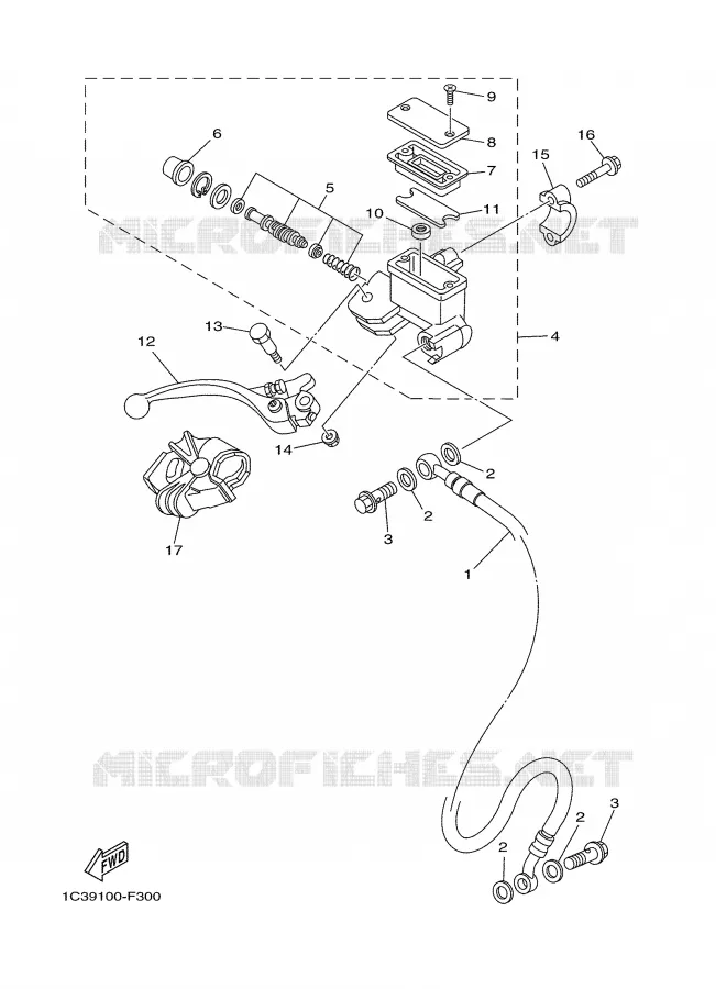 POMP VOOR Yamaha MOTO 125 2007 YZ  YZ125