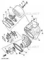 INLAAT voor Yamaha YZ125B 1991