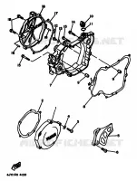 DEKSEL   MOTOR 1 voor Yamaha YZ125F 1994