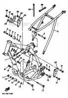 FRAME voor Yamaha YZ125F 1994