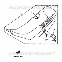 SELLE voor Yamaha YZ125F 1994