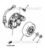 DYNAMO voor Yamaha YZ125F 1994