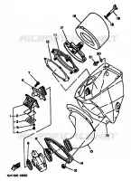 INLAAT voor Yamaha YZ125F 1994
