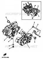 CARTERDELEN voor Yamaha YZ125F 1994