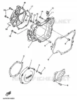CARTERDELEN voor Yamaha YZ125F 1994