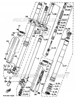 VOORVORK voor Yamaha YZ125F 1994