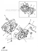 CARTERDELEN voor Yamaha YZ125F 1994