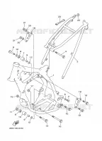 FRAME voor Yamaha YZ125J 1997