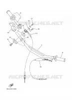 STUUR / KABEL voor Yamaha YZ125J 1997