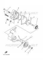 WATERPOMP voor Yamaha YZ125J 1997