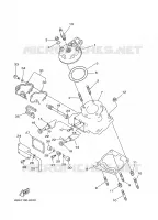 CILINDERKOP voor Yamaha YZ125J 1997