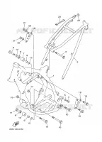 FRAME voor Yamaha YZ125J 1997