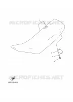 SELLE voor Yamaha YZ125J 1997