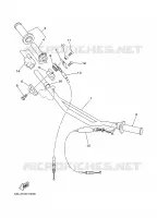 STUUR / KABEL voor Yamaha YZ125J 1997