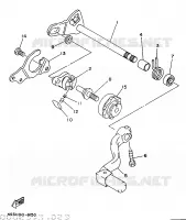 SCHAKEL STANG / PEDAAL voor Yamaha YZ125J 1997