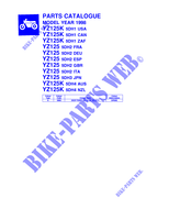 * CATALOG PREFACE * voor Yamaha YZ125K 1998