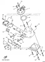 CILINDERKOP voor Yamaha YZ125K 1998
