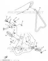 STANDAARD / VOETSTEUN voor Yamaha YZ125K 1998