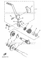 STARTMOTOR voor Yamaha YZ125LC 1990