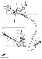 POMP VOOR voor Yamaha YZ125LC 1990