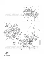 CARTERDELEN voor Yamaha YZ125P 2002