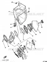 INLAAT voor Yamaha YZ250 1986
