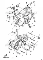 CARTERDELEN voor Yamaha YZ250 1986