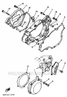 DEKSEL   MOTOR 1 voor Yamaha YZ250 1990