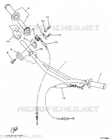 STUUR / KABEL voor Yamaha YZ250 1997