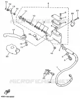 POMP VOOR voor Yamaha YZ250 1997