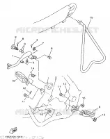 STANDAARD / VOETSTEUN voor Yamaha YZ250 1997