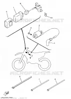 ELECTRISCH 1 voor Yamaha YZ250 1997