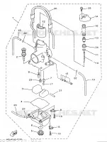 CARBURATEUR  voor Yamaha YZ250 1997
