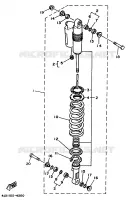 ACHTER SCHOKBREKER voor Yamaha YZ250 1997
