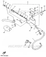 POMP VOOR voor Yamaha YZ250 1997