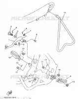 STANDAARD / VOETSTEUN voor Yamaha YZ250 1997