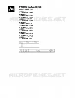 * CATALOG PREFACE * voor Yamaha YZ250 1997