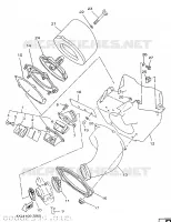 INLAAT voor Yamaha YZ250 1997
