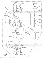 CARBURATEUR  voor Yamaha YZ250 1997