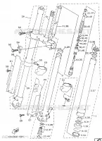 VOORVORK voor Yamaha YZ250 1997
