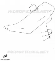 SELLE voor Yamaha YZ250 1997