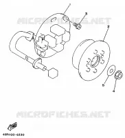 DYNAMO voor Yamaha YZ250 1997