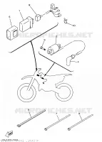 ELECTRISCH 1 voor Yamaha YZ250 1997