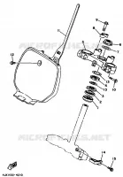 STUUR voor Yamaha YZ250 1997