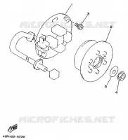 DYNAMO voor Yamaha YZ250 1997